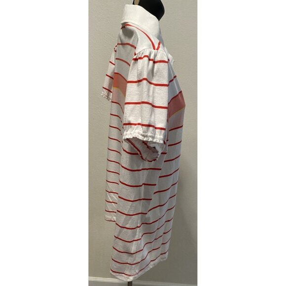 Faded Glory Womens Size XL 16/18 Polo Short Sleeve Striped - Picture 5 of 8